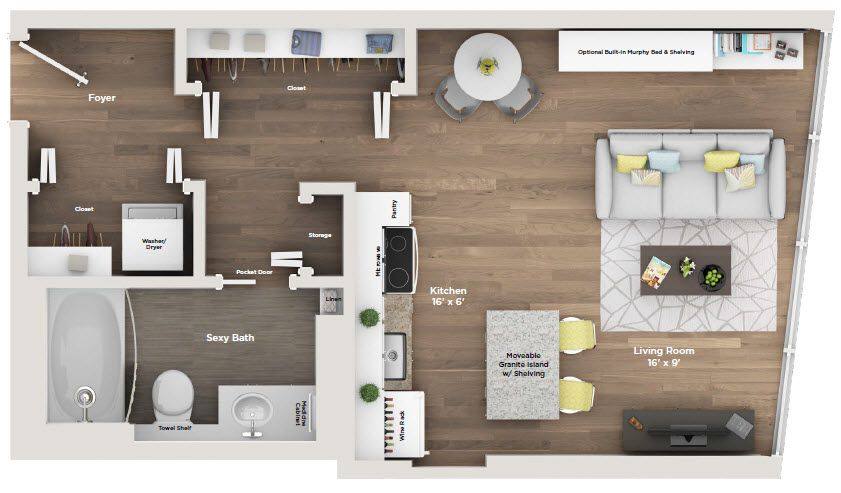 Apartment for rent at 800 Tower City Club, 800 S 4th St, Louisville, KY 40203