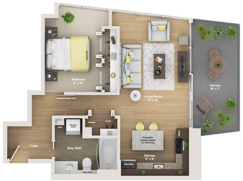 Apartment for rent at 800 Tower City Club, 800 S 4th St, Louisville, KY 40203