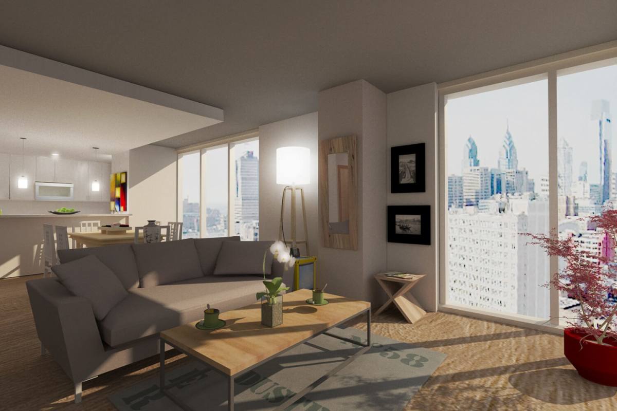 Apartment for rent at Crane Chinatown, 1001 Vine St, Philadelphia, PA 19107