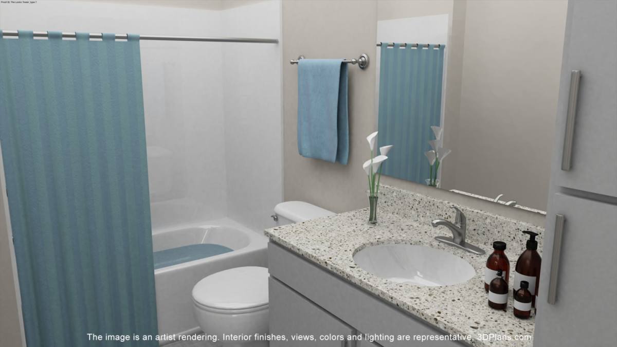 Apartment for rent at The Locks Tower, 1001 E Byrd St, Richmond, VA 23219