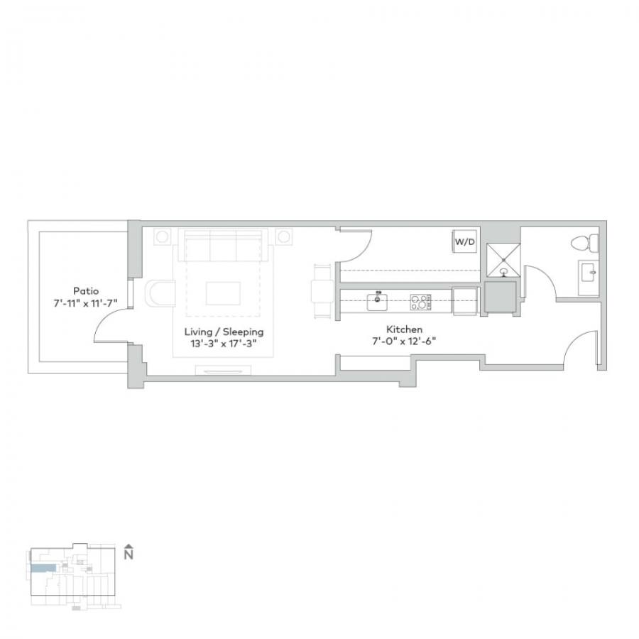 Apartment for rent at Arc on Armour, 211 W Armour Blvd, Saint Louis, MO 63108