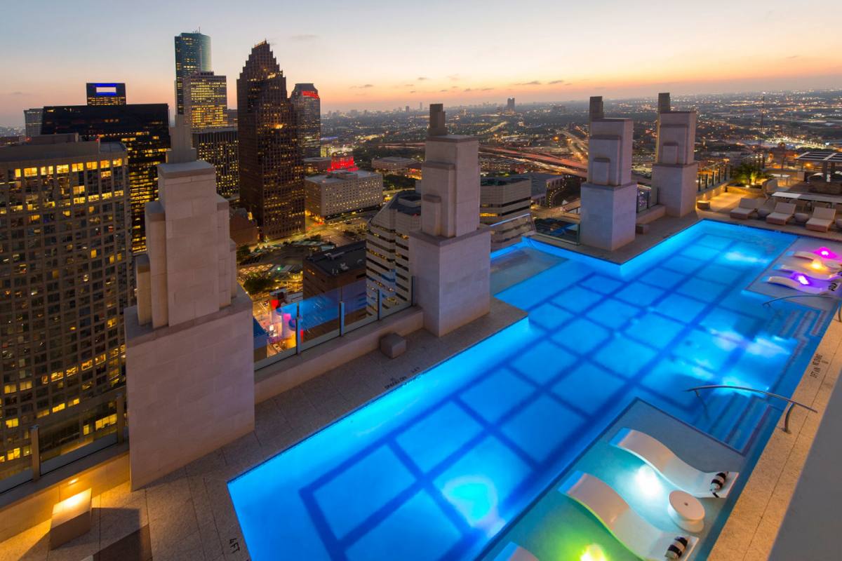 Apartment for rent at Market Square Tower, 777 Preston St, Houston, TX 77002