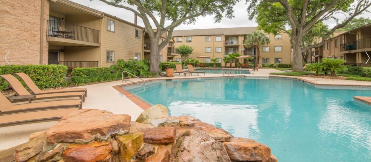 Apartment for rent at Woodtrail Apartment Homes, 9900 Richmond Ave, Houston, TX 77042