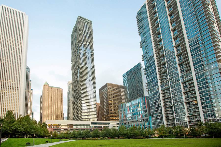Apartment for rent at Aqua at Lakeshore East, 225 N Columbus Dr, Chicago, IL 60601