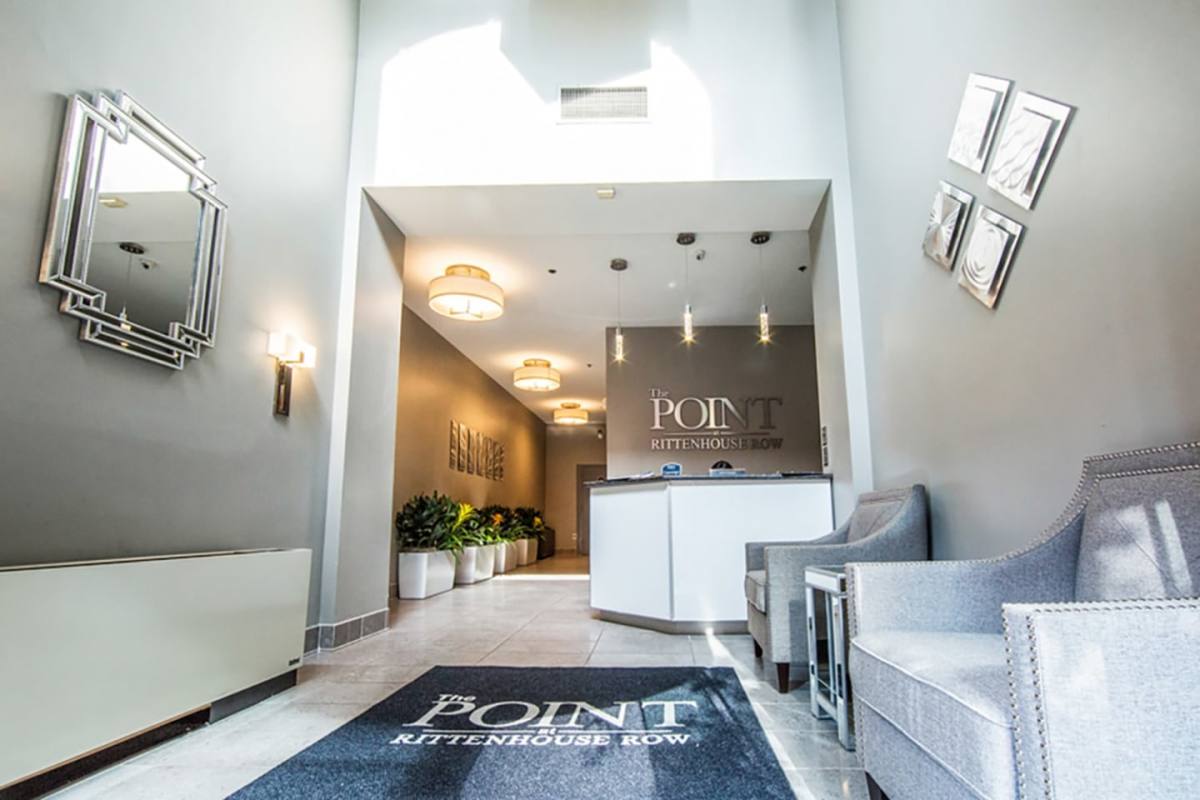 Apartment for rent at The Point at Rittenhouse Row, 1601 Sansom St, Philadelphia, PA 19103