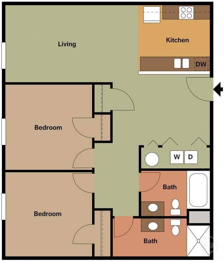 Apartment for rent at Eagle Point, 2209 27th Ave W, Williston, ND 58801