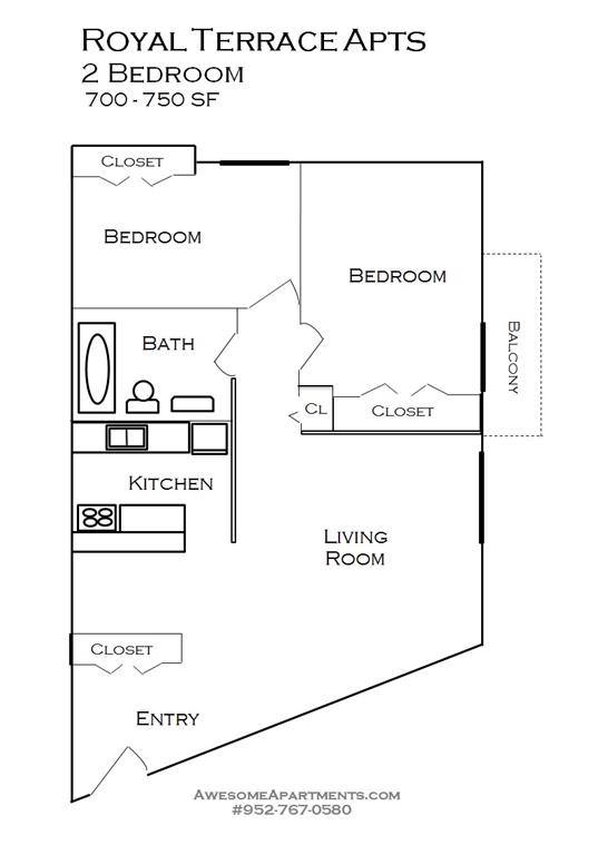 Apartment for rent at Royal Terrace, 8217 W 30 1 2 St, Minneapolis, MN 55426