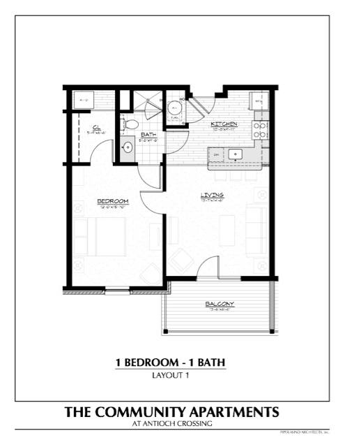 Apartment for rent at The Community at Antioch Crossing, 5300 NE Chouteau Trafficway, Kansas City, MO 64119