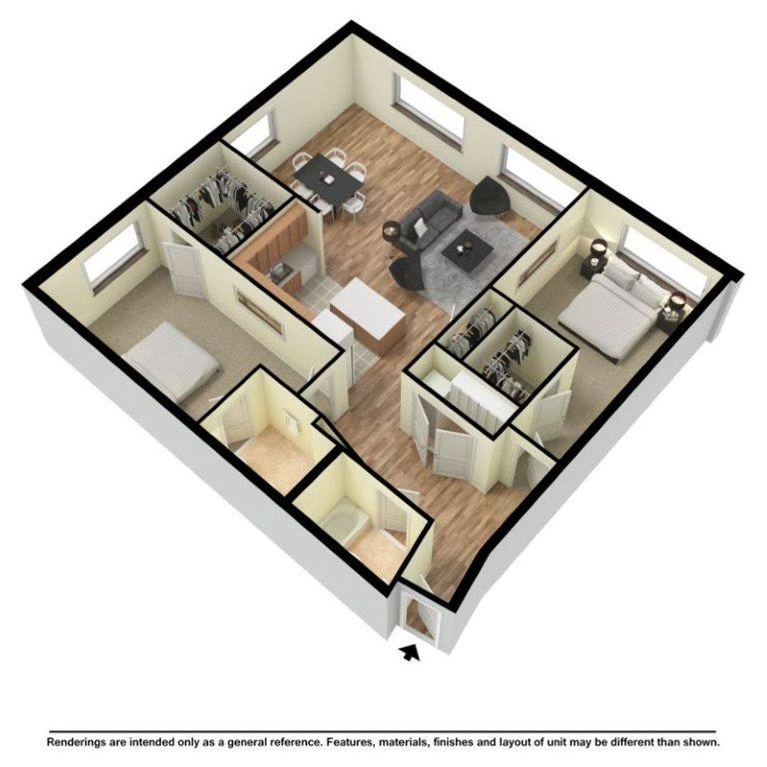 Apartment for rent at Historic Fifth Ward Lofts, 133 W Oregon St, Milwaukee, WI 53204