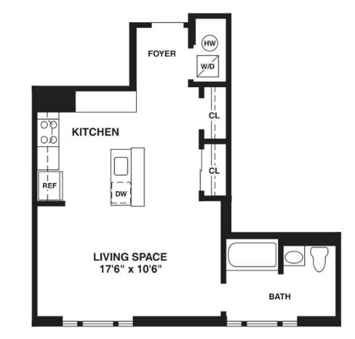 Apartment for rent at 55 Riverwalk Place, West New York, NJ 07093