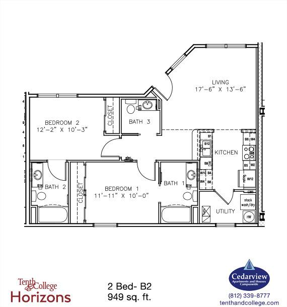 Apartment for rent at 630 N Morton St, Bloomington, IN 47404