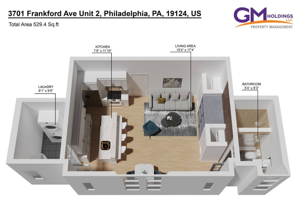 Apartment for rent at 3701 Frankford Ave, Philadelphia, PA 19124