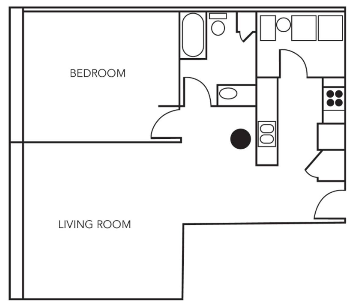 Apartment for rent at 318 W 7th St, Kansas City, MO 64105