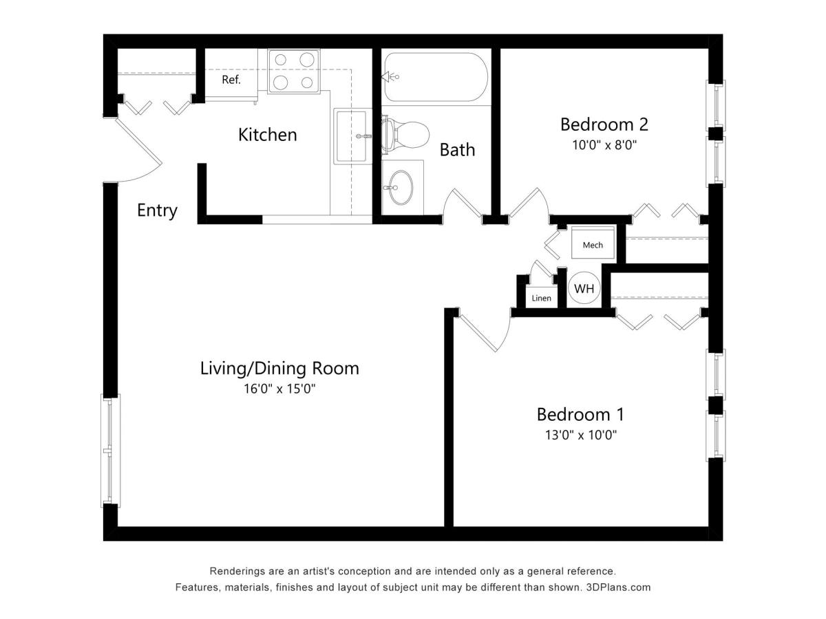 Apartment for rent at 301 Executive Dr N, Newark, OH 43055