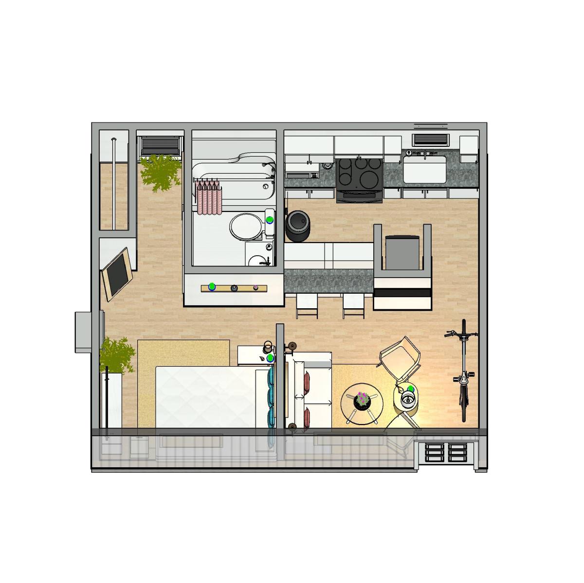 Apartment for rent at 1318 Lee Ave #B, Lafayette, LA 70506