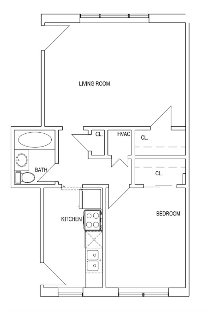Apartment for rent at 4130 Roanoke Rd, Kansas City, MO 64111