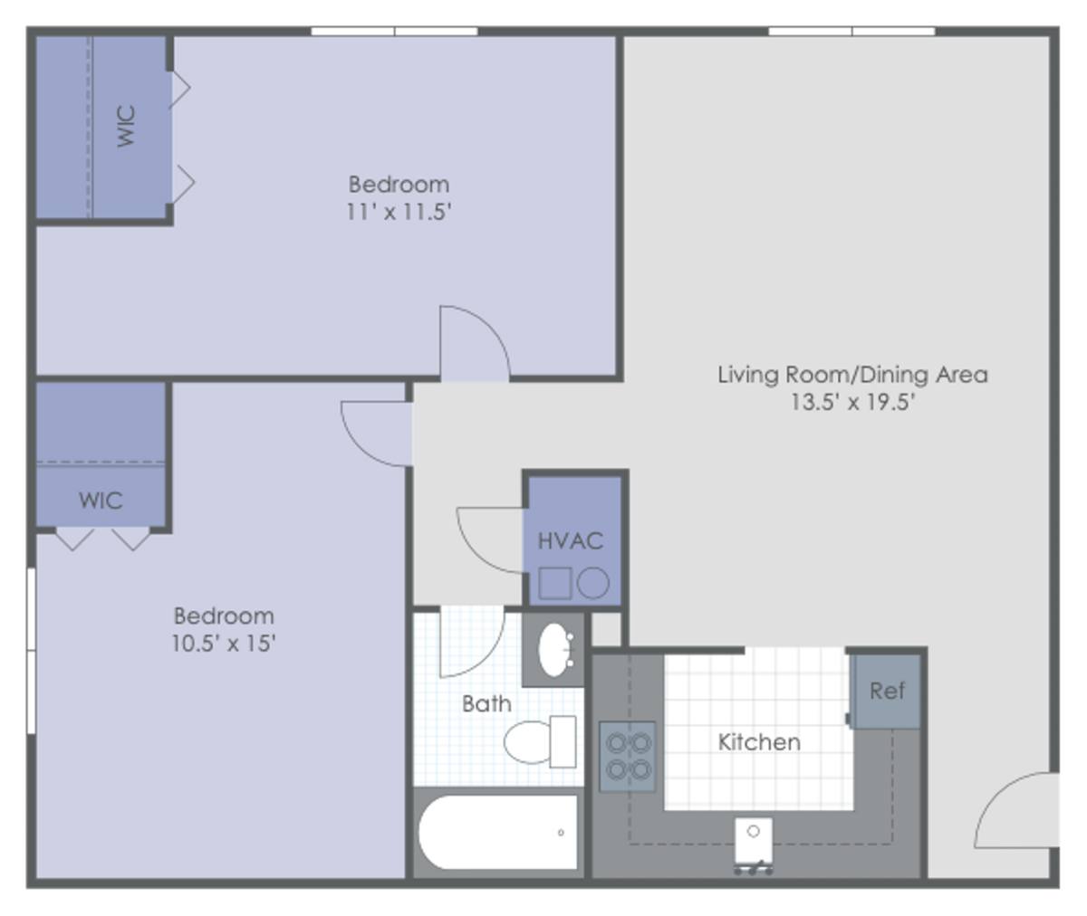 Apartment for rent at 3400 Twin Creeks Dr, Columbus, OH 43204