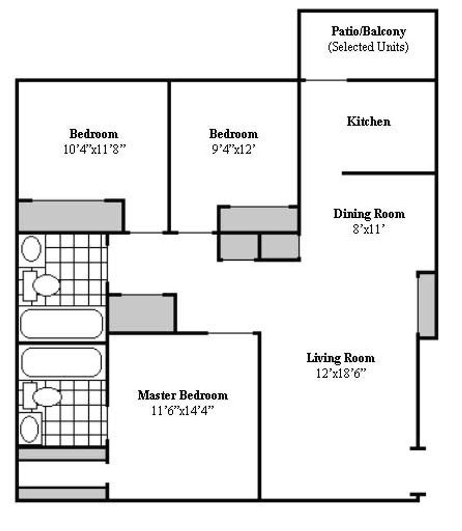 Townhouse for rent at 2100 Westminster Lane, Virginia Beach, VA 23454