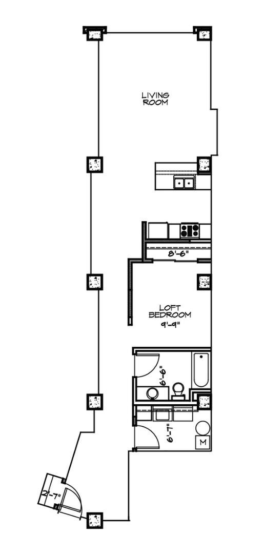 Apartment for rent at 200 Walnut St, Kansas City, MO 64106