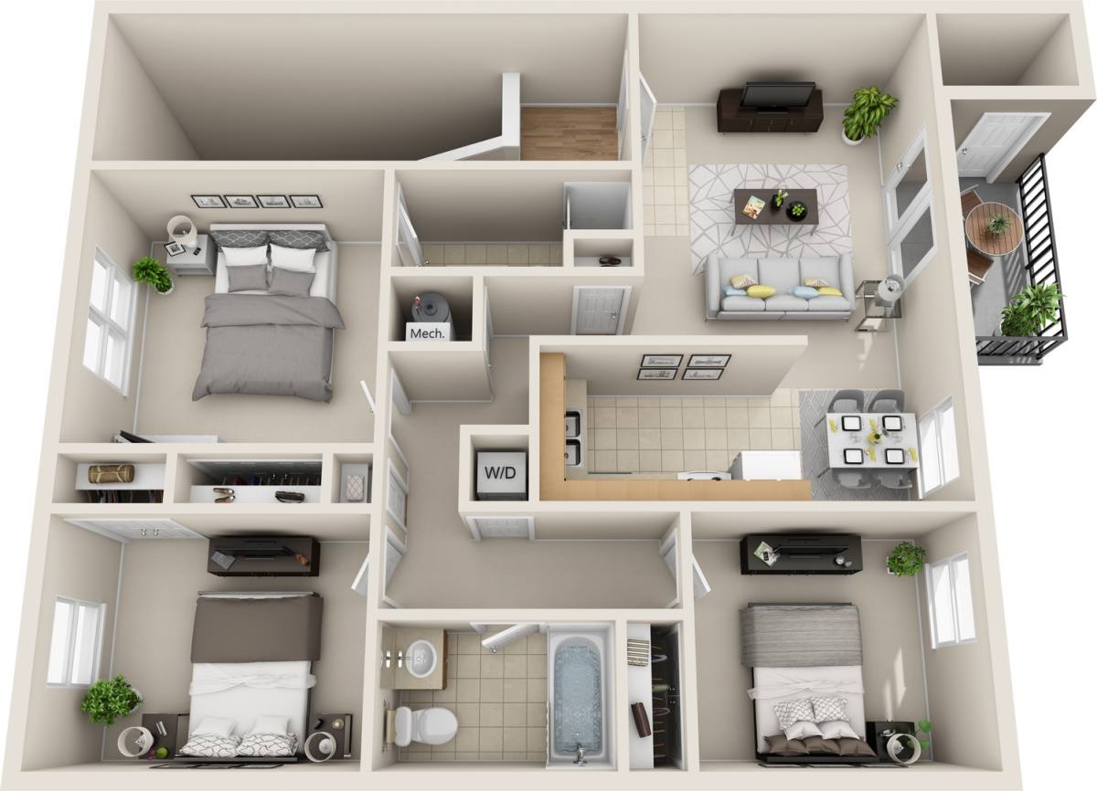 Apartment for rent at 420 Wint Lane, Columbus, IN 47201