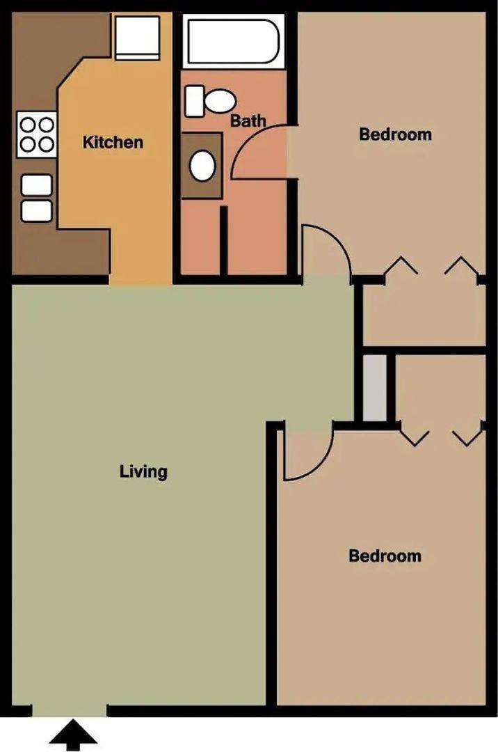 Apartment for rent at 7328 N 27th Ave, Phoenix, AZ 85051
