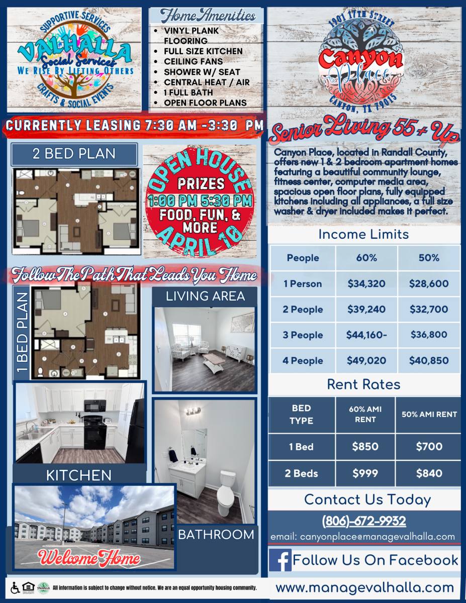 Apartment for rent at 1901 17th Ave, Canyon, TX 79015