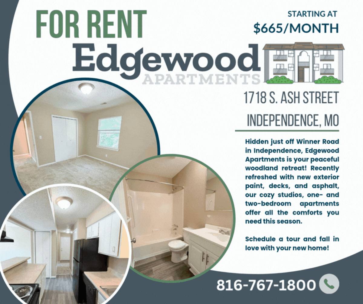 Apartment for rent at 1712 S Ash Ave, Independence, MO 64052