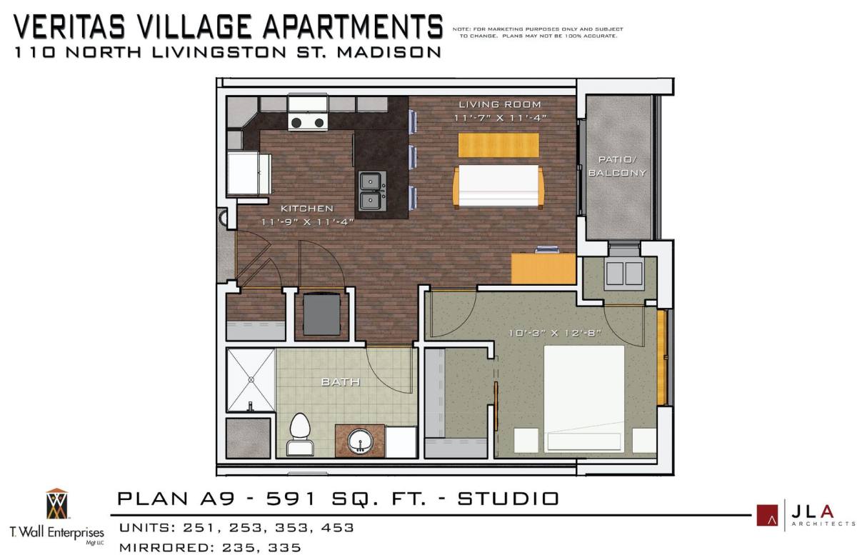 Apartment for rent at 110 N Livingston St, Madison, WI 53703