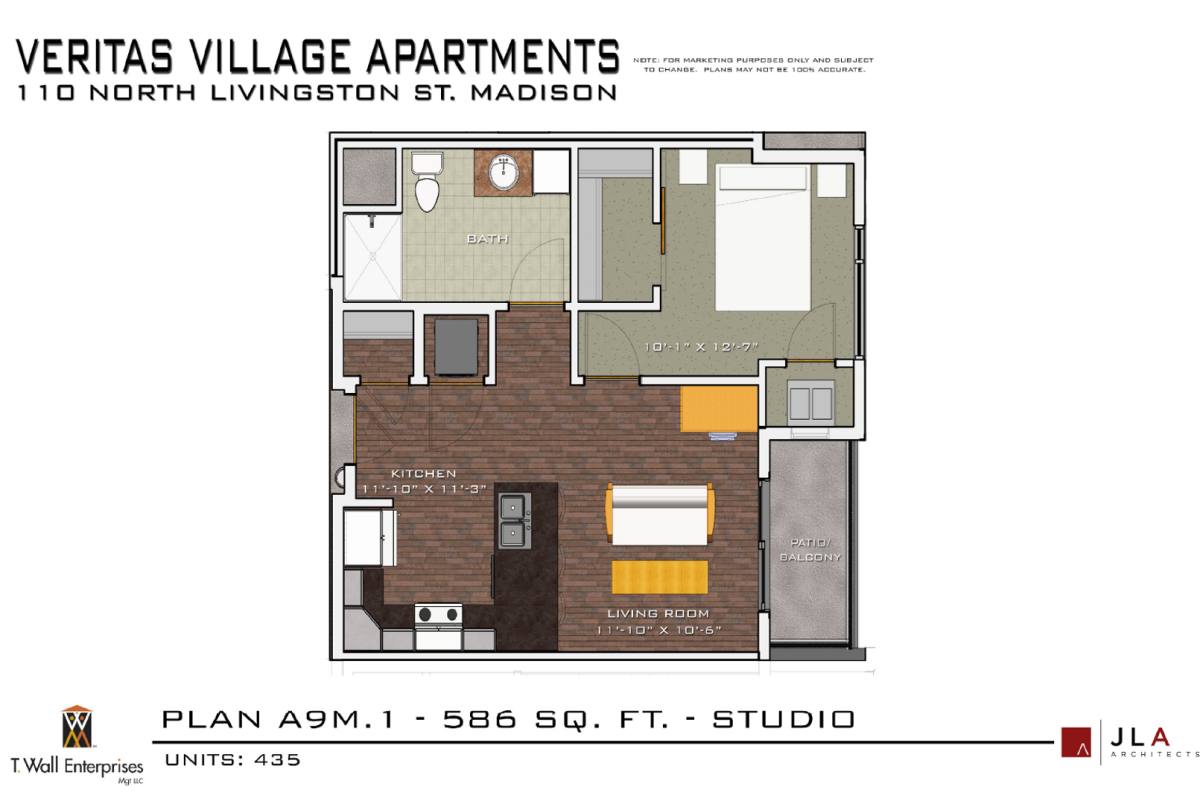 Apartment for rent at 110 N Livingston St, Madison, WI 53703