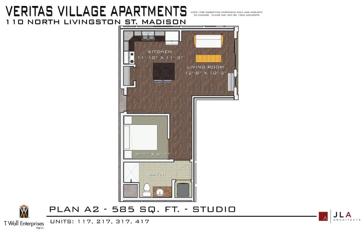 Apartment for rent at 110 N Livingston St, Madison, WI 53703