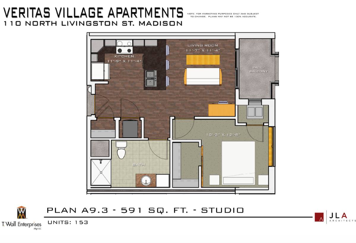 Apartment for rent at 110 N Livingston St, Madison, WI 53703