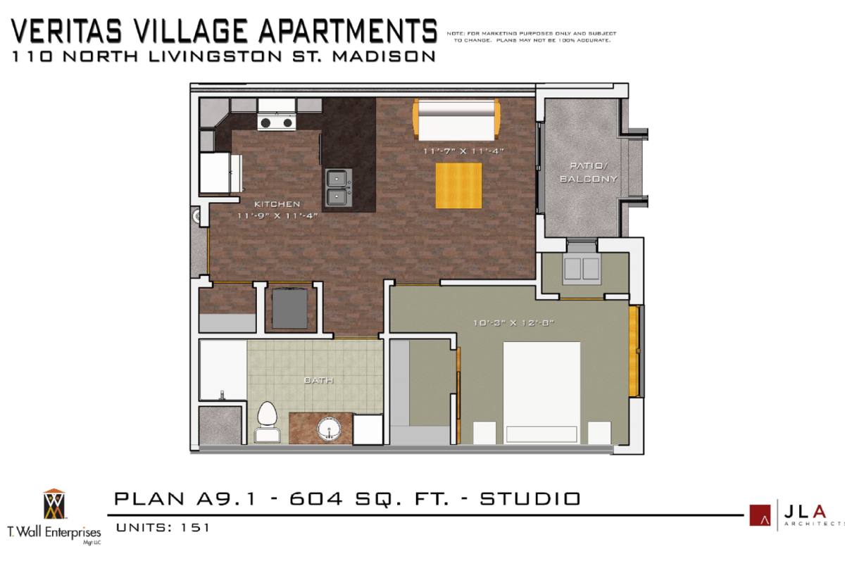 Apartment for rent at 110 N Livingston St, Madison, WI 53703