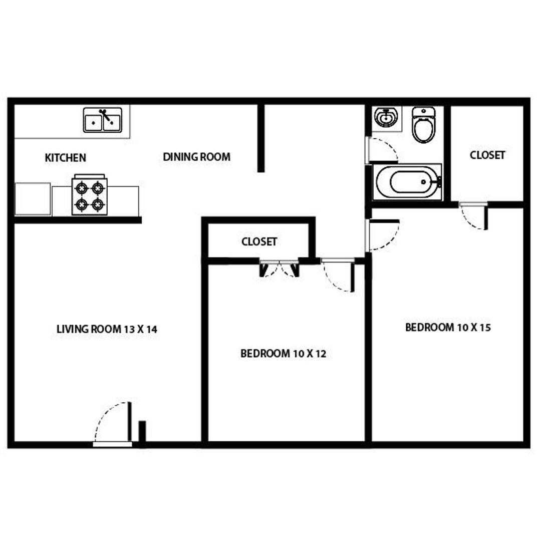 Apartment for rent at 5401 4th St, Lubbock, TX 79416