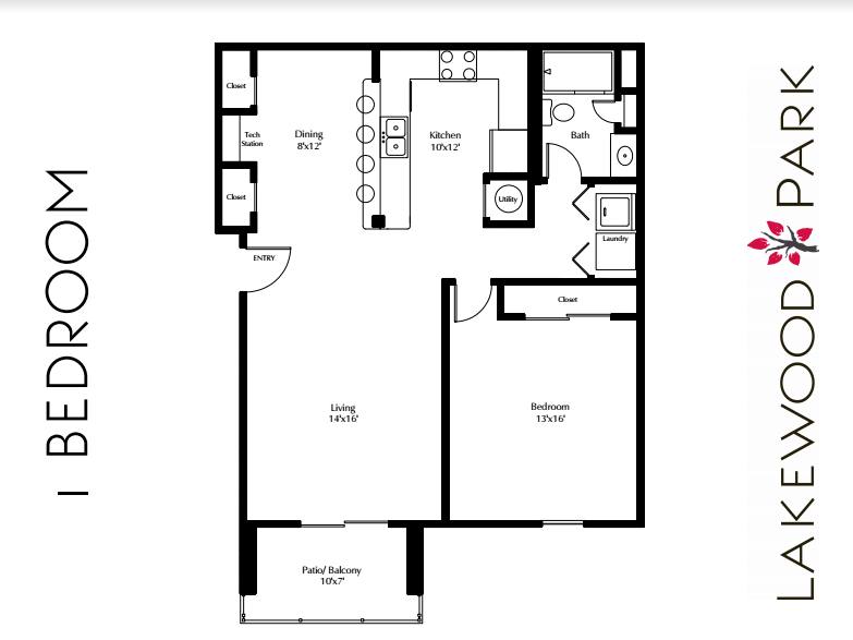 Apartment for rent at Lakewood Park, 495 Laketower Dr, Lexington, KY 40502