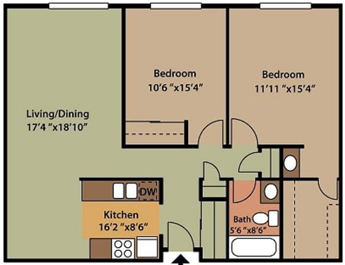 Apartment for rent at Pearlwood Estates, 1860 52nd St E, Inver Grove Heights, MN 55077