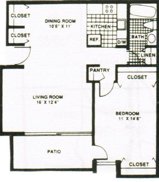 Apartment for rent at 505 Old Oak Court, Pontiac, MI 48340