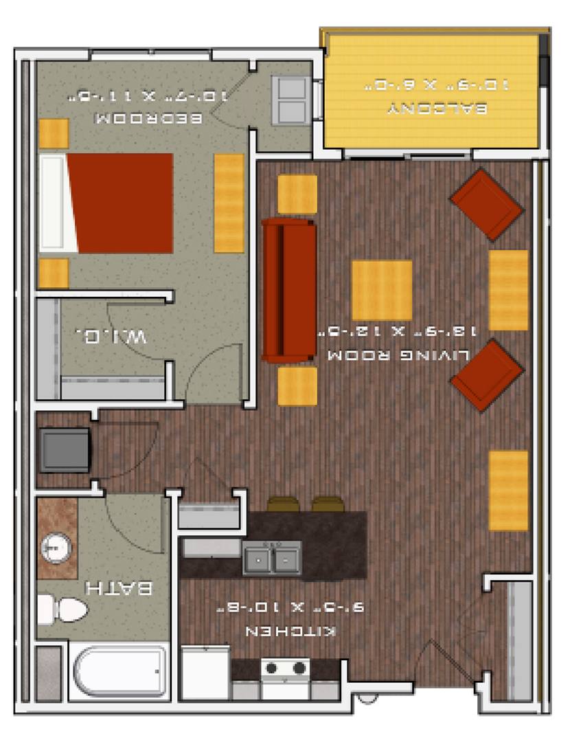 Apartment for rent at 4702 Creekwood Lane, Madison, WI 53704