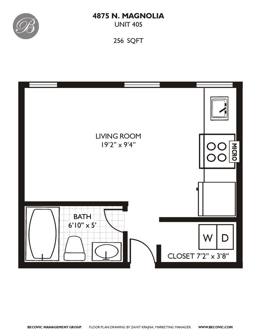 Apartment for rent at 4875 N Magnolia Ave, Chicago, IL 60640