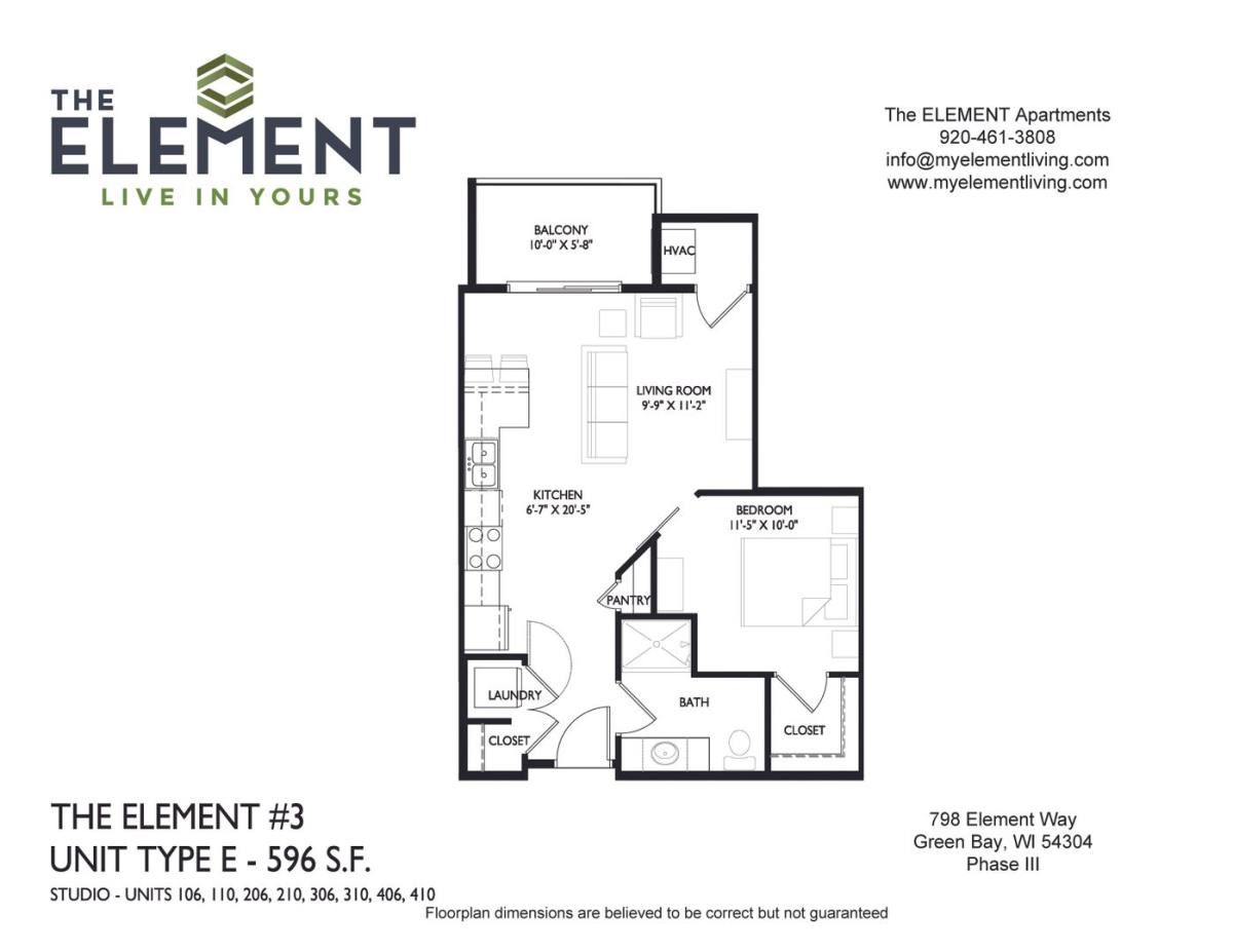 Apartment for rent at 798 Element Way, Green Bay, WI 54304