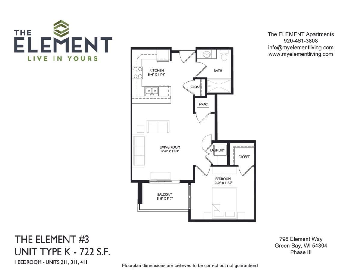 Apartment for rent at 798 Element Way, Green Bay, WI 54304
