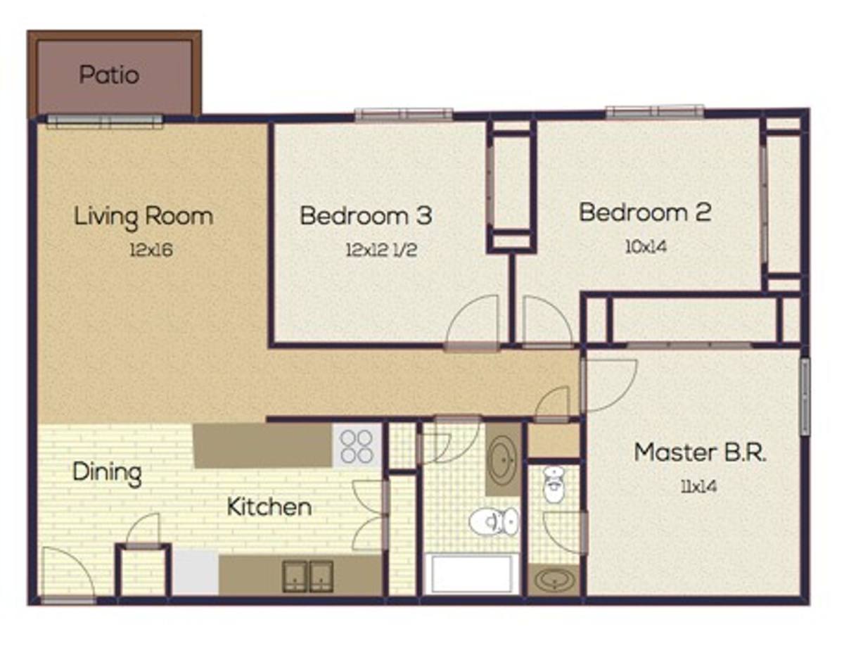 Apartment for rent at 1414 Adventureland Dr, Altoona, IA 50009