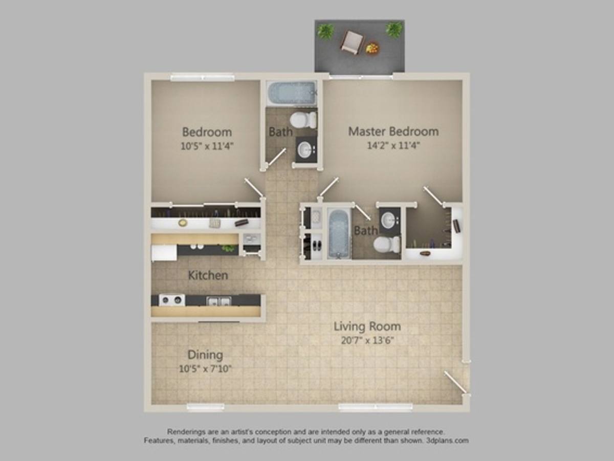 Apartment for rent at 1111 N O'Connor Rd, Irving, TX 75061