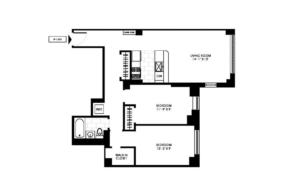 Apartment for rent at 792 Columbus Ave #5R, New York, NY 10025