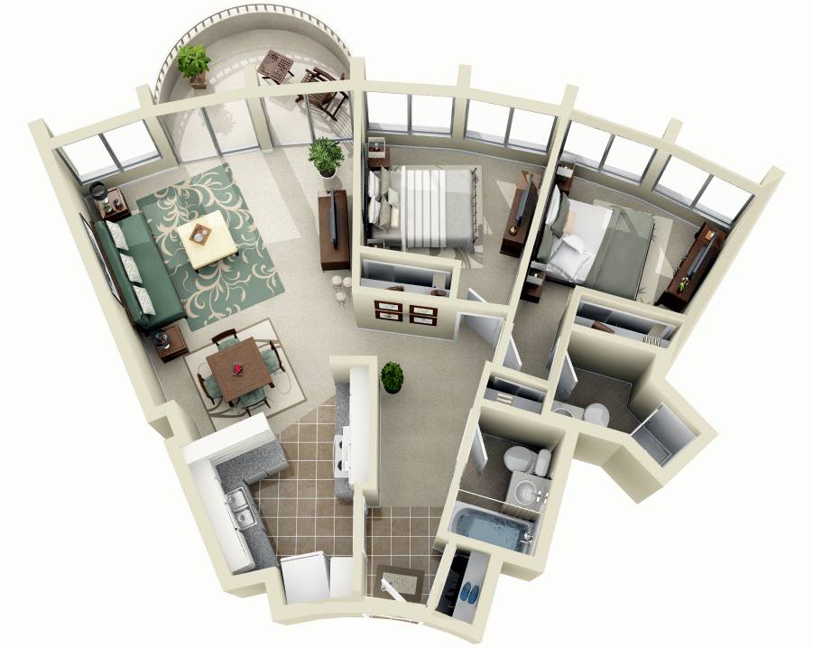 Apartment for rent at 1100 Gough St #19C, San Francisco, CA 94109