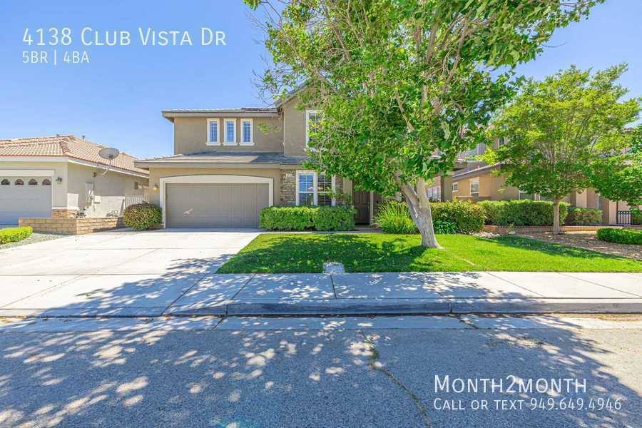 House for rent at 4138 Club Vista Dr, Palmdale, CA 93551