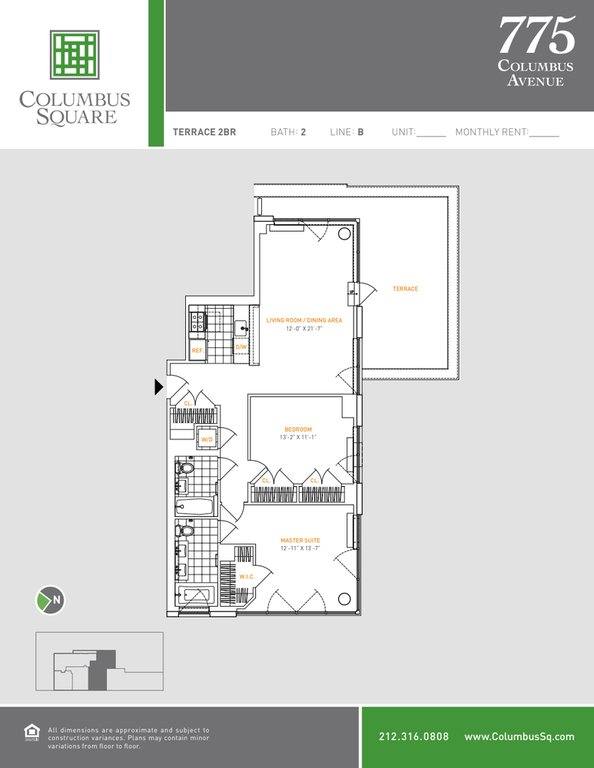 Apartment for rent at 775 Columbus Ave #12B, New York, NY 10025