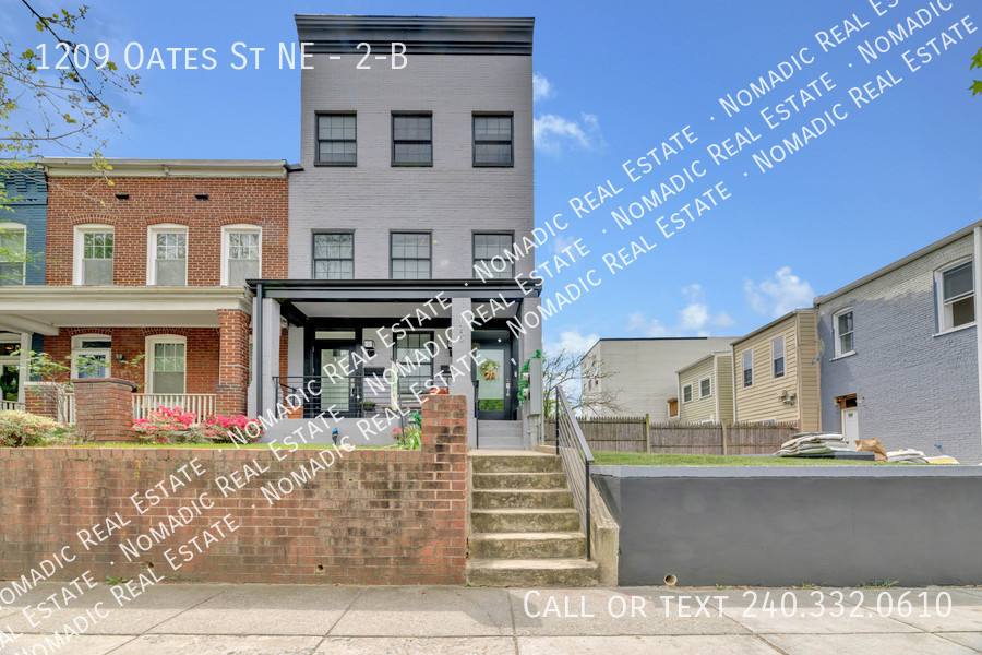 Townhouse for rent at 1209 Oates St NE #2-B, Washington, DC 20002
