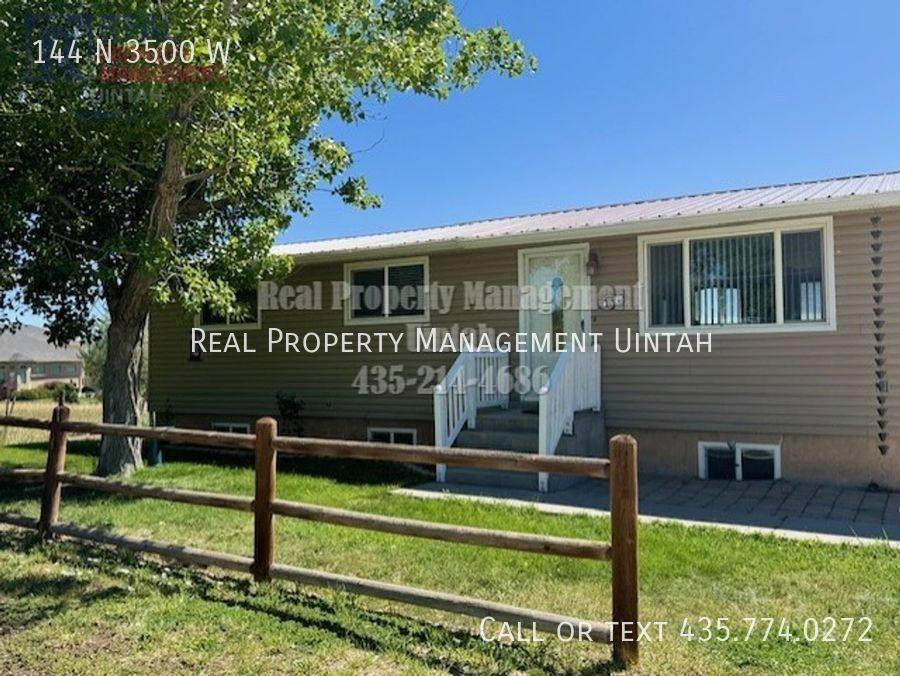 144 N 3500 W, Vernal, UT 84078 House For Rent