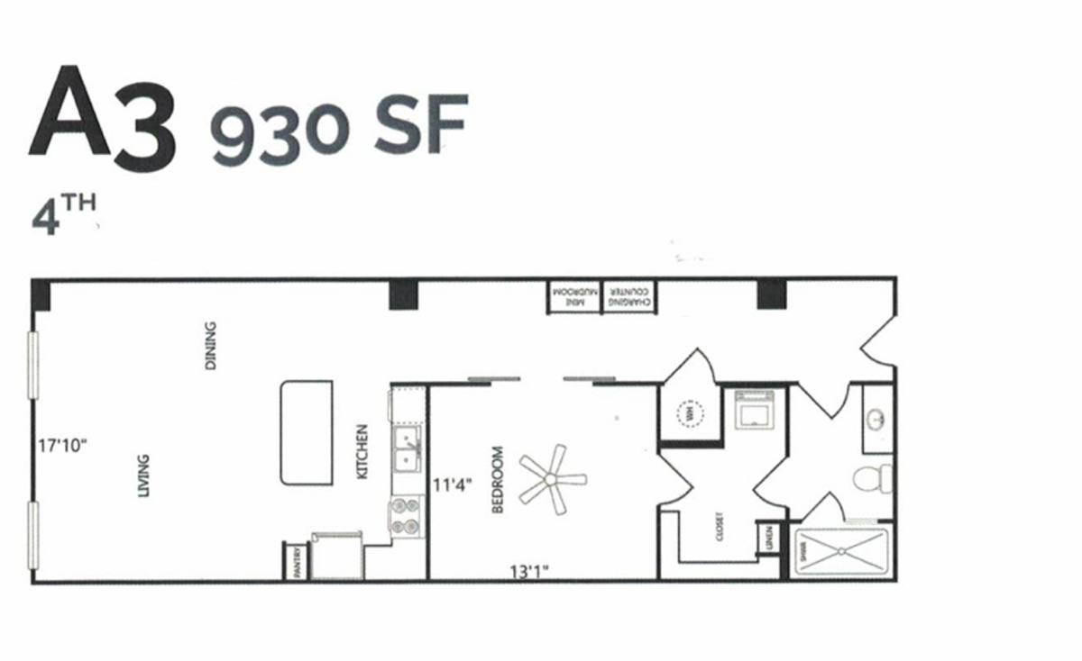 Apartment for rent at 1900 Pacific Ave, Dallas, TX 75201
