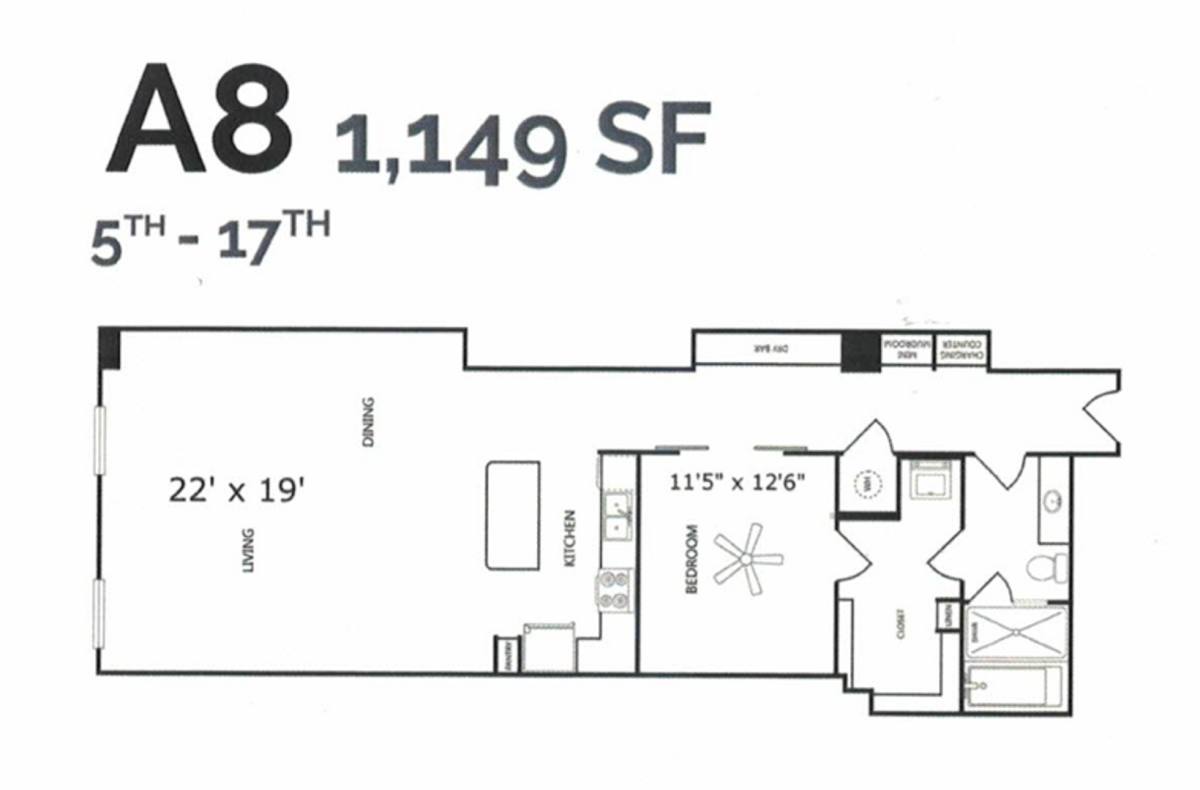 Apartment for rent at 1900 Pacific Ave, Dallas, TX 75201